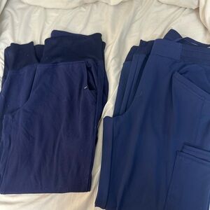 Lot of 2 Medium Jaanuu Scrub pants joggers